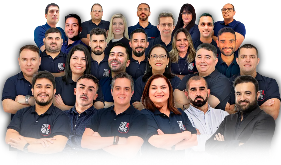 Time de professores do Curso Prime